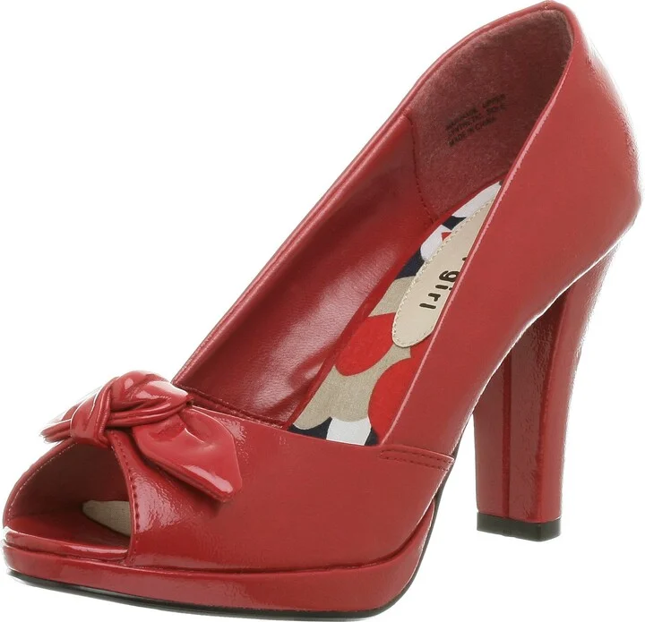 Madden Girl Women's Cocco Open Toe Pump