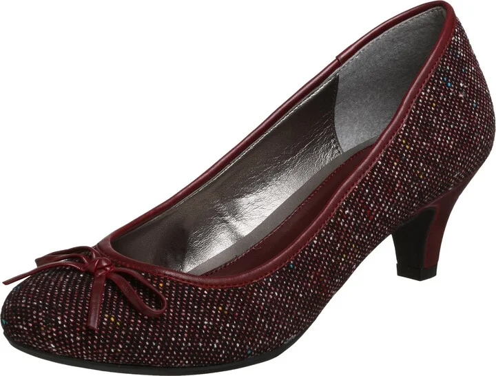 Burgandy Tweed