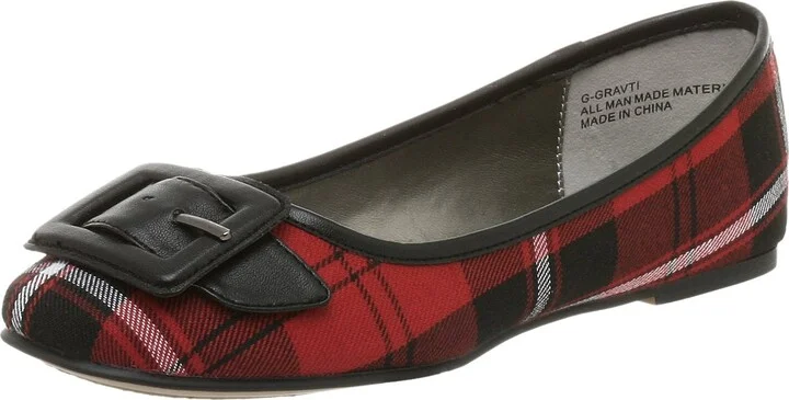 Madden Girl Women's G-Gravti Buckle Ballerina