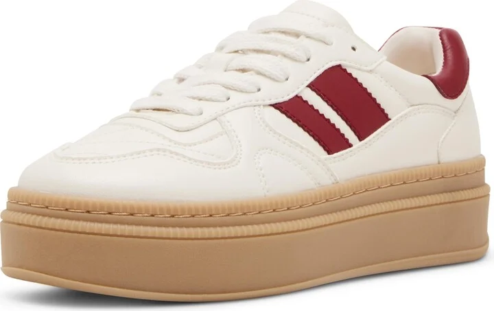 Off White/Red