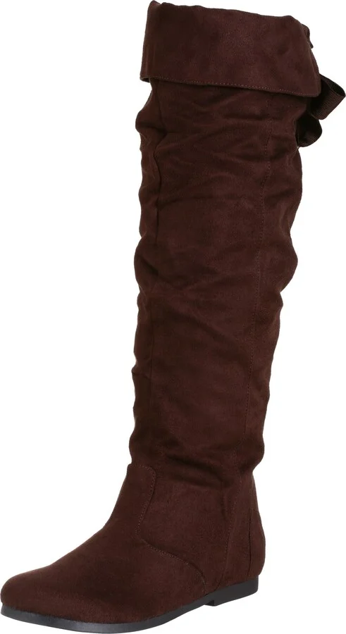 Madden Girl Women's Jaylyne Flat Scrunch Boot