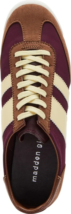 Madden Girl Women's Jumper Low Profile Retro Joggers - Burgandy/Brown Multi - Image 4