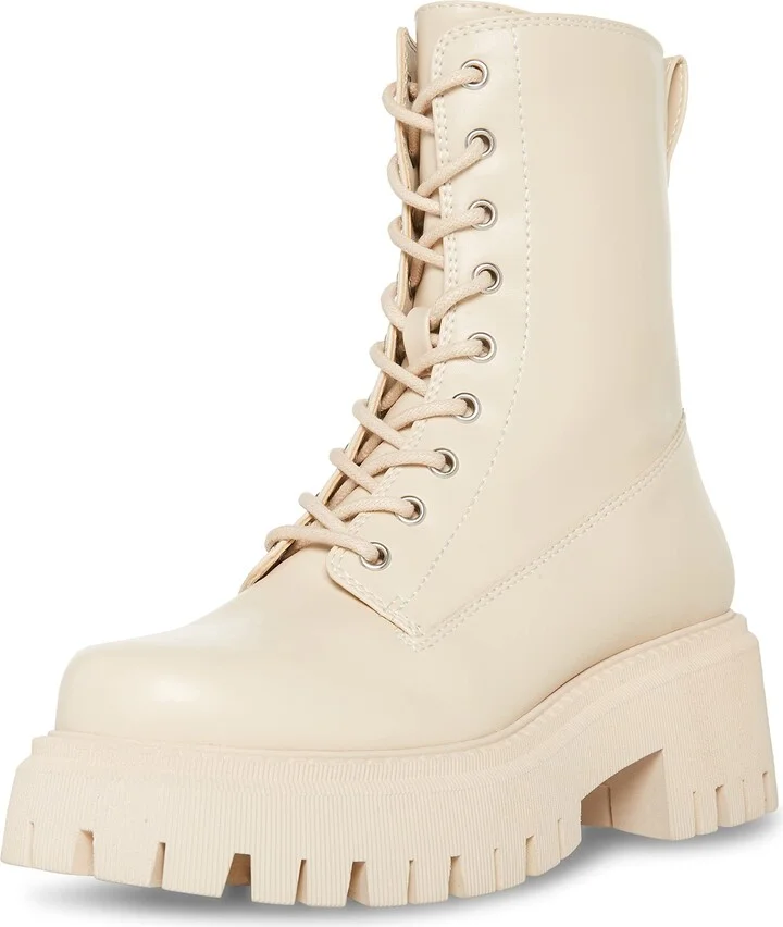Madden Girl Women's Kknight Combat Boot