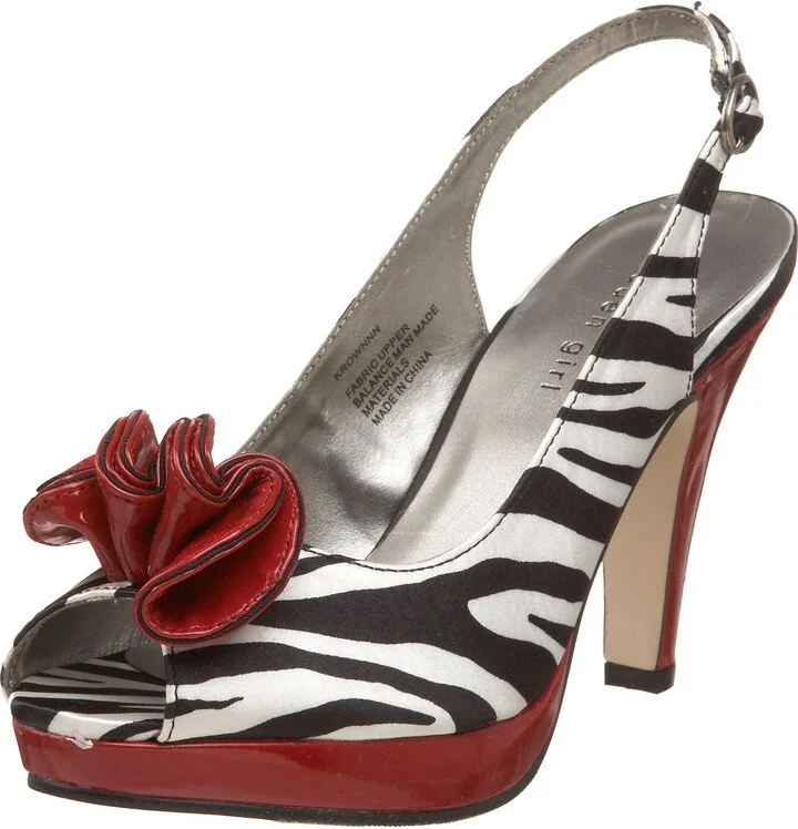Madden Girl Women's Krownnn Open-Toe Pump
