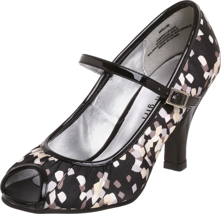 Madden Girl Women's Molliie Open Toe Mary Jane Pump