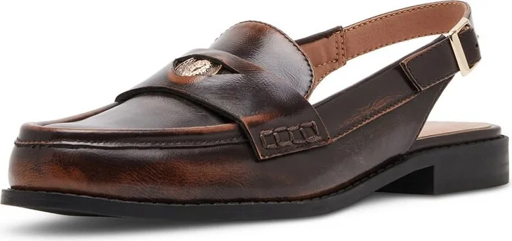 Madden Girl Women's Pollyy Sling-back Loafer
