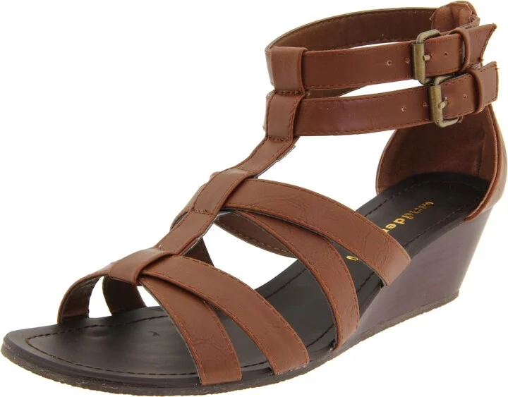 Madden Girl Women's Whooly Wedge Sandal