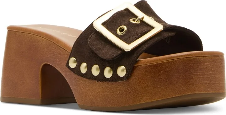 Madden Girl Woodlandd Platform Block-Heel Sandals