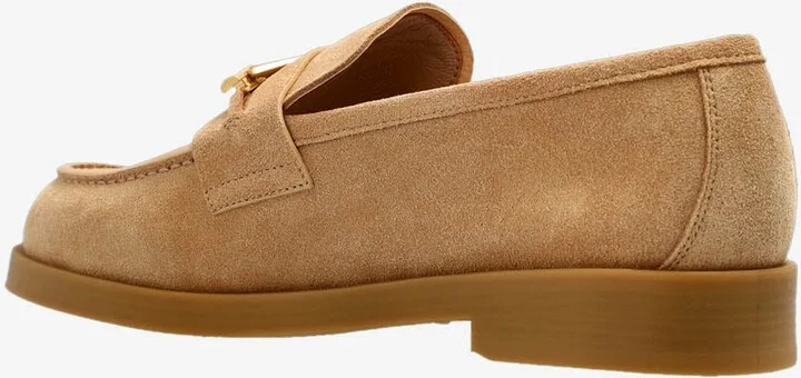 Maddie Diamond Suede Loafers - Image 2