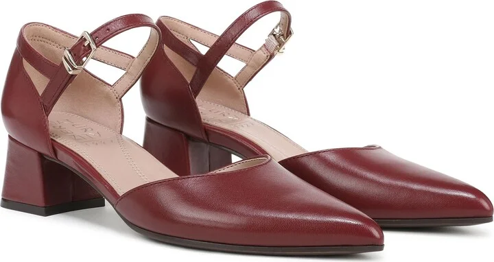 Maddox Ankle Strap Pointed Toe Pump - Image 8