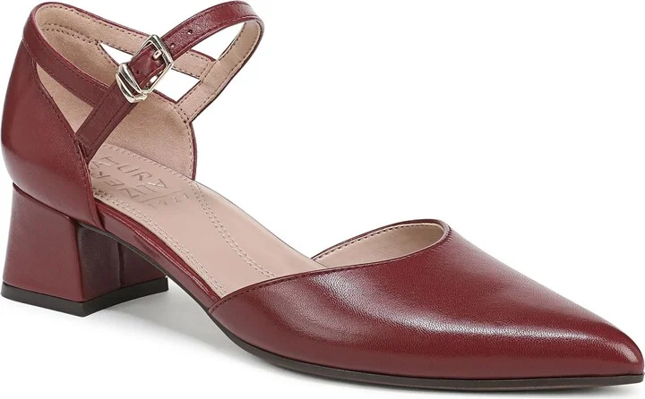 Maddox Ankle Strap Pointed Toe Pump