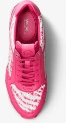 Maddy Zebra Print Signature Logo Trainer - Image 4