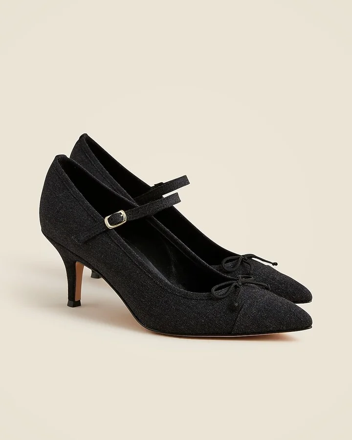 Made-in-Italy Colette cap-toe pumps