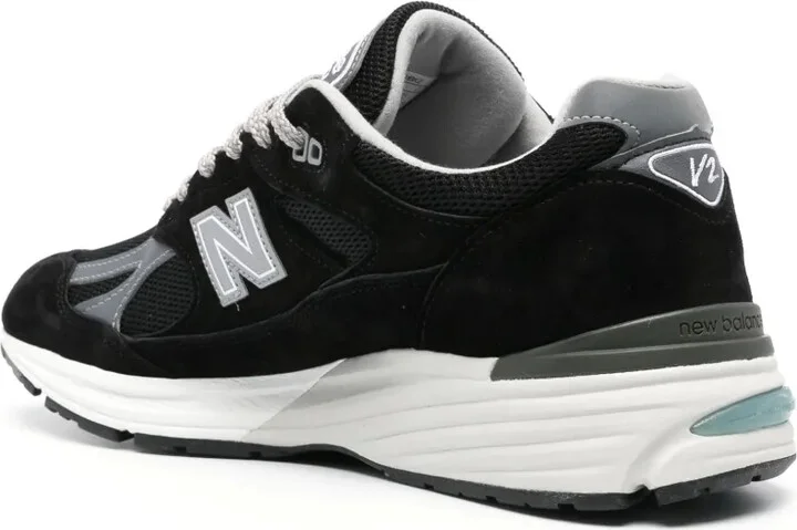 Made In UK 991v2 panelled sneakers - Image 3