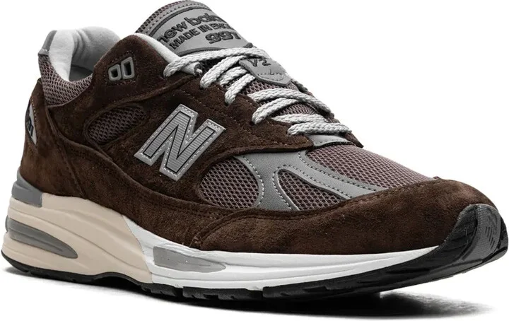 Made in UK 991v2 "Pinecone" sneakers - Image 2