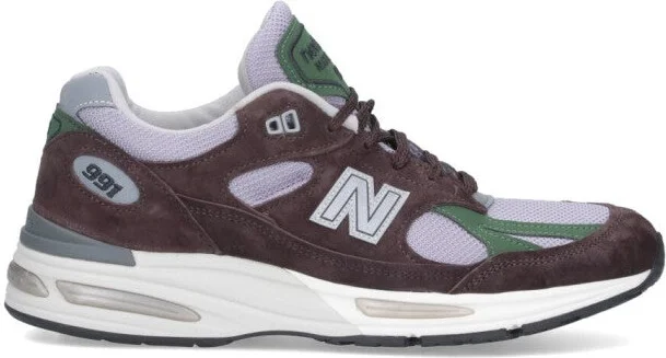 Made In Uk U991v2" Sneakers - Brown