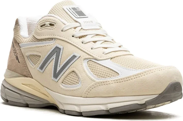 Made in USA 990v4 "Cream" sneakers - Image 2