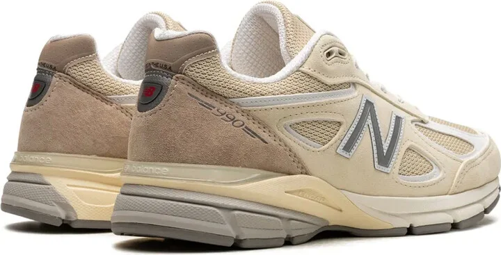 Made in USA 990v4 "Cream" sneakers - Image 3