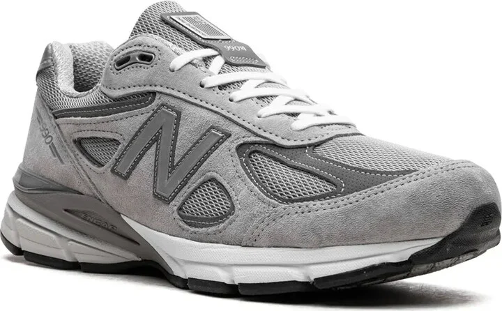 Made in USA 990v4 leather sneakers - Image 2
