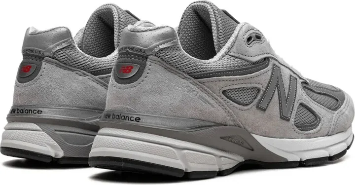 Made in USA 990v4 leather sneakers - Image 4