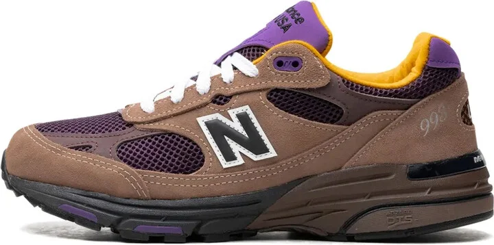 Made in USA 993 "Mushroom/Midnight Violet" sneakers - Image 5