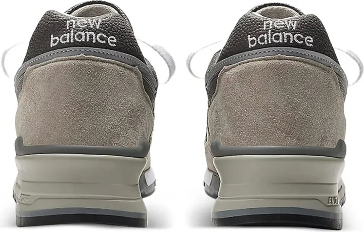 Made in USA 997 mesh-panelled suede sneakers - Image 3