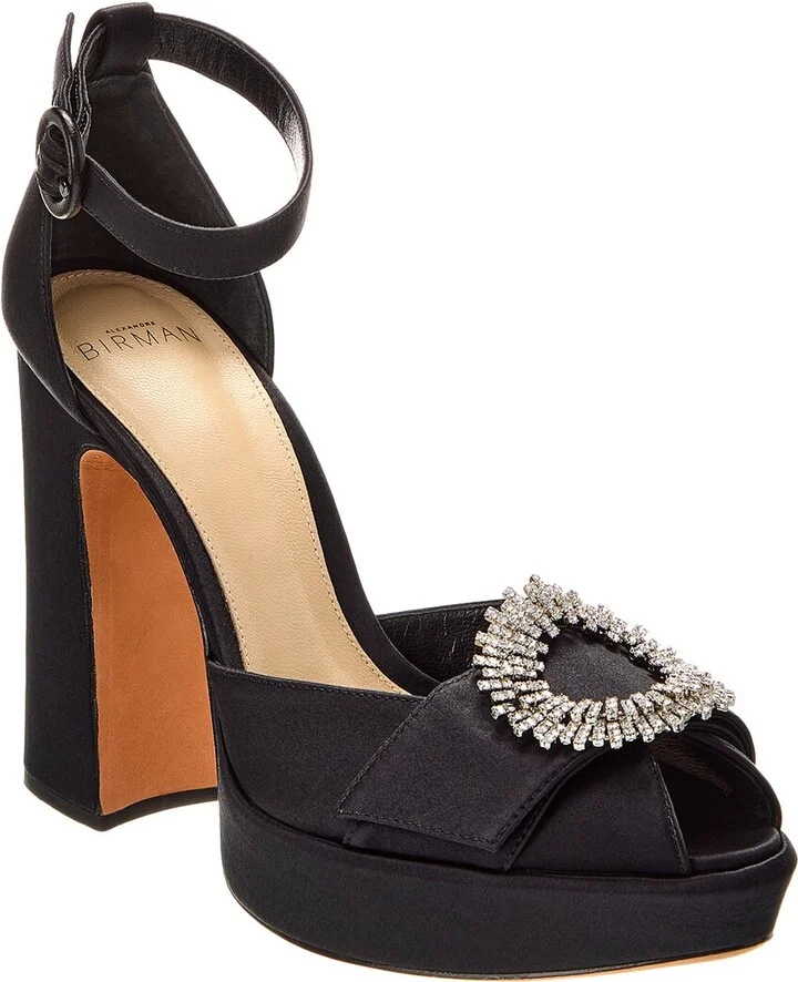 Madelina Curve 120 Satin Platform Pump
