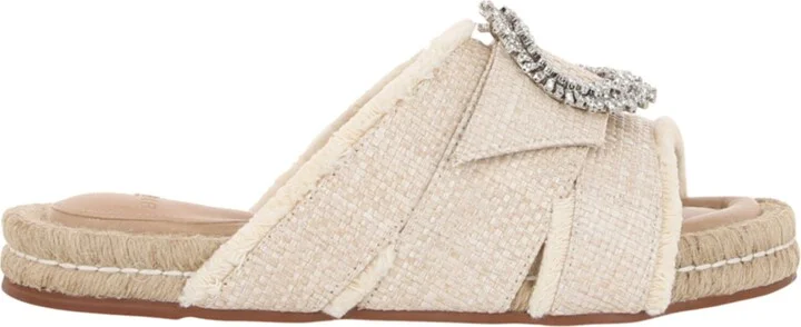 Madelina Raffia Sandals