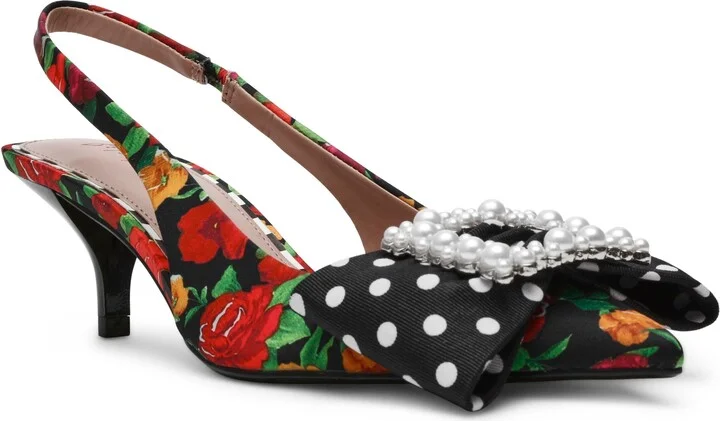 Madelyne Pointed Toe Slingback