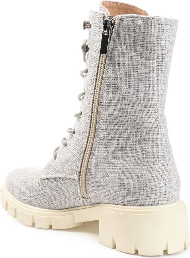 Madelynn Lug Sole Combat Boot - Image 7