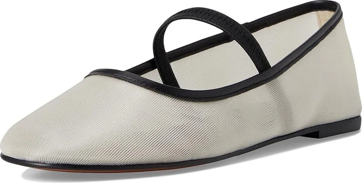 Madewell Cosme Elastic Mary Jane Women's Flat Shoes Bandana Red : 8 M, Leather/Mesh/Rubber - Image 11