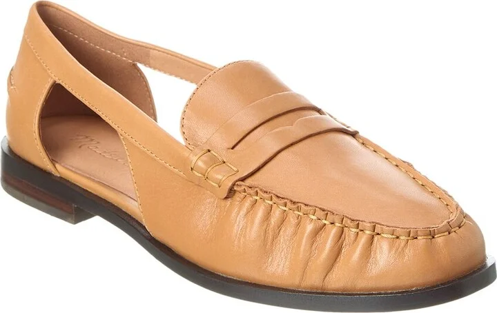 Madewell Cutout Leather Loafer