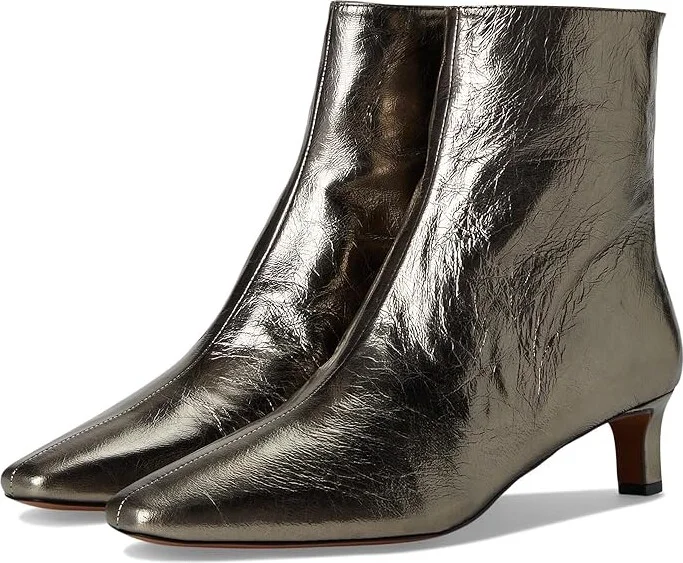Madewell Dimes Women's Boots Pewter : 8.5 M, Leather