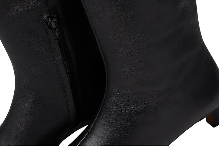 Madewell Dorchester Dimes Tall Boot Women's Boots True Black : 6.5 M, Leather - Image 5