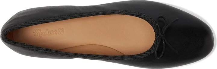 Madewell Francine Women's Flat Shoes True Black : 9.5 M, Leather - Image 2