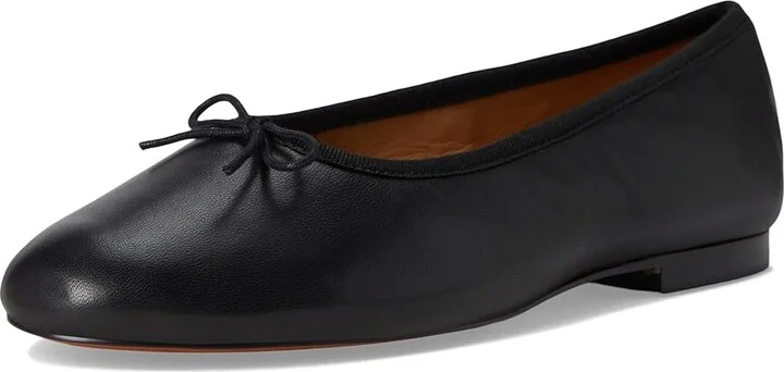 Madewell Francine Women's Flat Shoes True Black : 9.5 M, Leather - Image 5