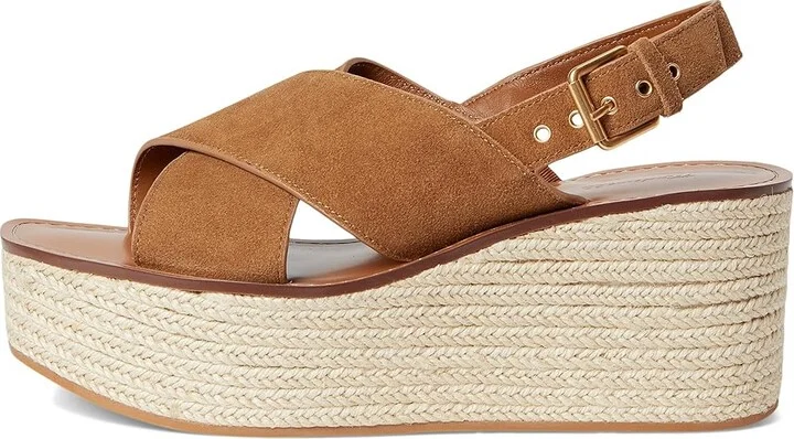 Madewell Gabriella Sandals (Flatform) Women's Dress Sandals Aged Cognac : 9.5 M, Leather - Image 6