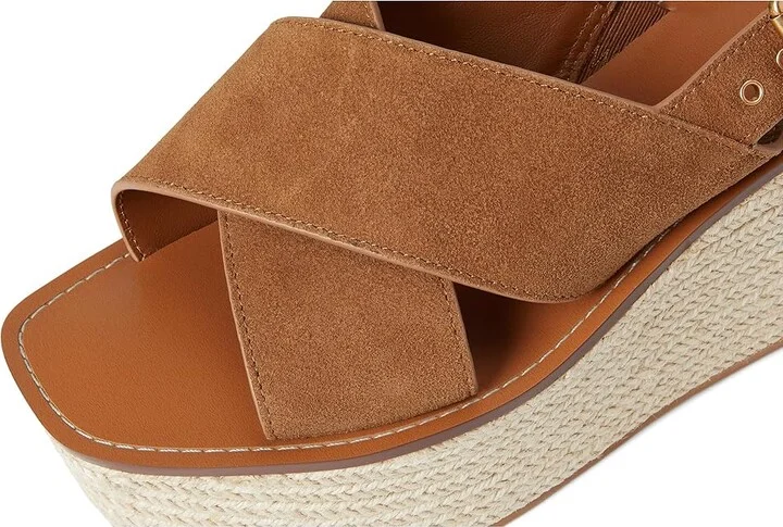 Madewell Gabriella Sandals (Flatform) Women's Dress Sandals Aged Cognac : 9.5 M, Leather - Image 7