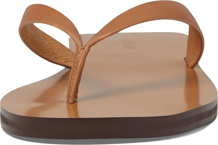 Madewell Greene Thong Slide Women's Sandals Desert Camel : 10 M, Leather/Rubber - Image 2