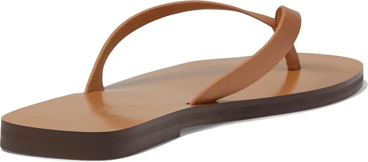 Madewell Greene Thong Slide Women's Sandals Desert Camel : 10 M, Leather/Rubber - Image 4