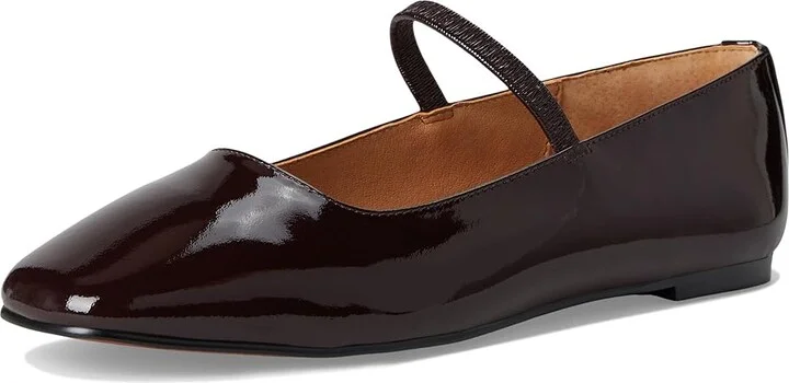 Madewell Greta Patent Mary Jane Flats Women's Flat Shoes Dark Plum : 7 M, Leather - Image 5