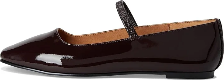 Madewell Greta Patent Mary Jane Flats Women's Flat Shoes Dark Plum : 7 M, Leather - Image 6