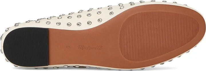 Madewell Hera Grommet Mary Jane Flat - Bezel Crys Women's Flat Shoes True Black : 6 M, Leather - Image 9