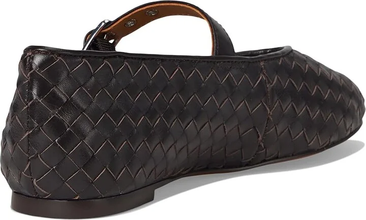 Madewell Hera Grommet Mary Jane Flat Women's Shoes Dark Carob : 10.5 M, Leather - Image 4
