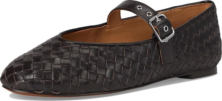 Madewell Hera Grommet Mary Jane Flat Women's Shoes Dark Carob : 10.5 M, Leather - Image 5