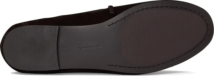 Madewell Julien Boat Shoes Women's Flat Shoes Dark Carob : 7.5 M, Leather - Image 3