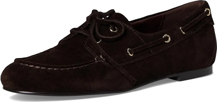 Madewell Julien Boat Shoes Women's Flat Shoes Dark Carob : 7.5 M, Leather - Image 5