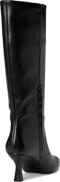 Madewell Justine High Heel Tall Boot Women's Boots True Black : 5.5 M, Leather - Image 4