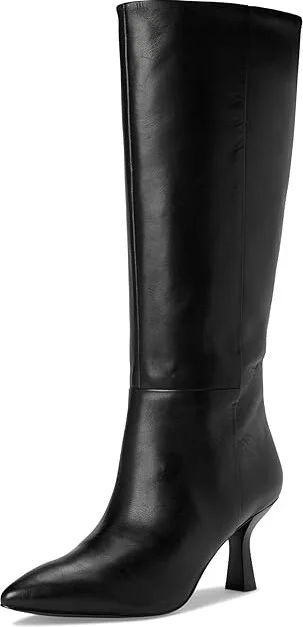 Madewell Justine High Heel Tall Boot Women's Boots True Black : 5.5 M, Leather - Image 5