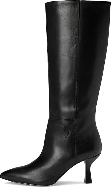Madewell Justine High Heel Tall Boot Women's Boots True Black : 5.5 M, Leather - Image 6